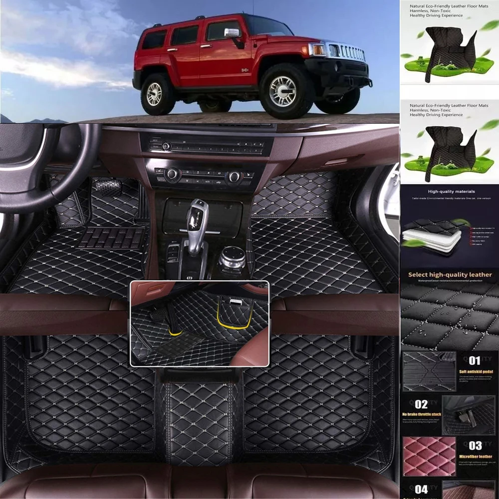 

For KIA Soul Auto 5D Custom Car Floor Mats Carpets Foot Coche Accessorie floor liners