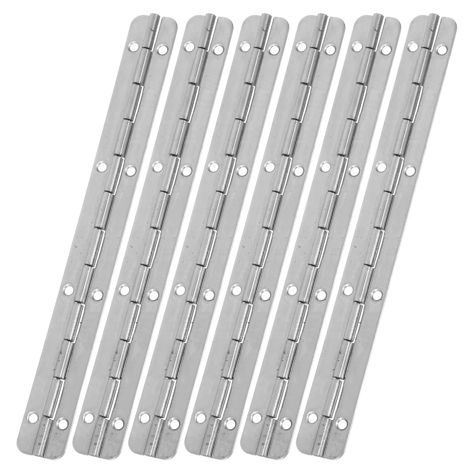 

6Pcs Hinges for Jewelry Box Wooden Case Metal Piano Hinge Long Replacement Hinges for DIY Small Box Projects Piano Hinge
