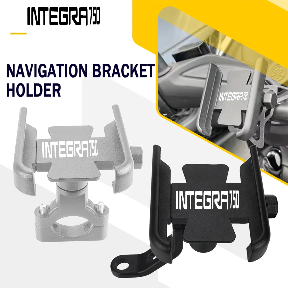 

For HONDA Integra750 Integra 750 2023 2024 2025 Motorcycle Universal Mobile Phone Holder GPS Navigation Smartphone Mount Bracket