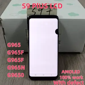 Bilashmart 100% Work AMOLED S9+ Display SAMSUNG Galaxy S9 PLUS G965 G9650 G965N G965F G965W G965ULCD Touch Screen Digitizer Replacement