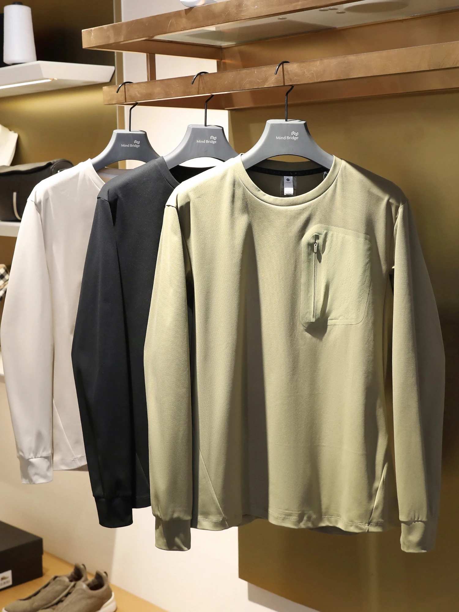 

Мужская повседневная футболка для занятий спортом на открытом воздухе Long Sve Base irt Qui Dry, осенняя новинка Sle Doctor.Huang из полиэфирного волокна 00%