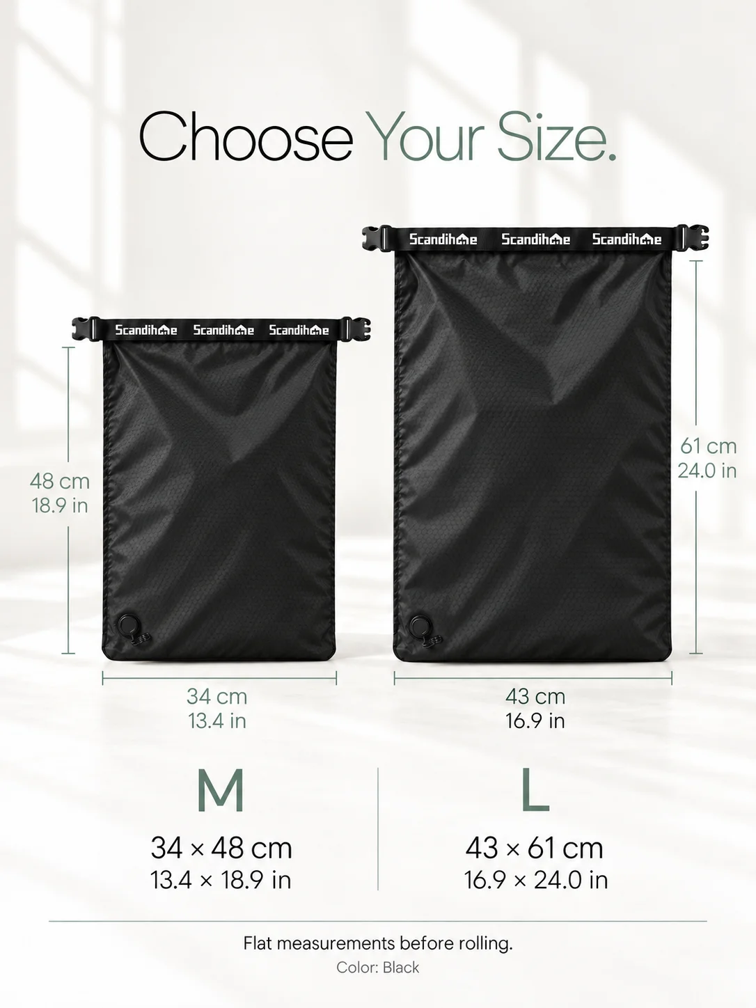 Luggage Vacuum Compression Bag Pump Free Reusable Vacuum Storage Bag 70% Space Save Waterproof Travel Clothes Sealed Packing Bag