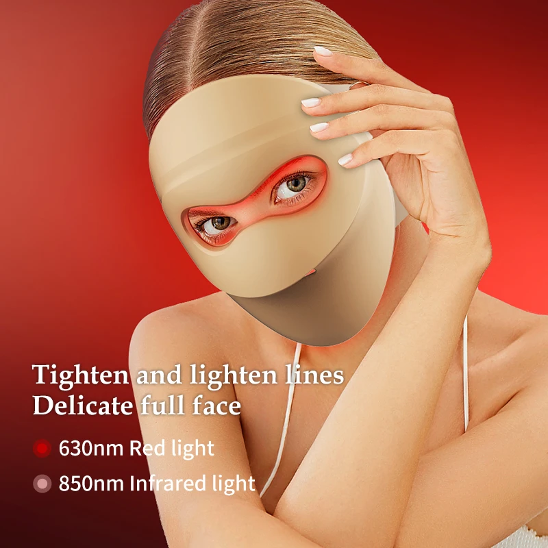 アンチエイジング、しわの軽減、肌の美白、ニキビケア、快適な装着可能な美容機器のためのシリコンスクラバーフェイスマスク