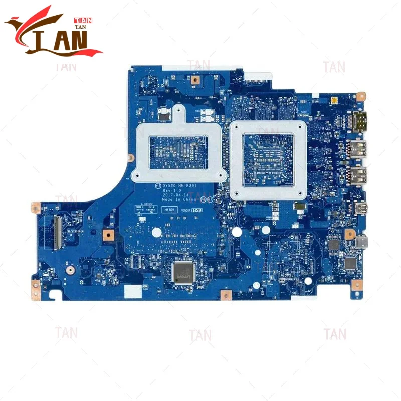 

NEW NM-B391 For Lenovo Legion Y520-15IKBM Laptop Motherboard DY520 5B20P24353 I5-7300HQ CPU GTX1060 3GB GPU DDR4 100% Fully Work