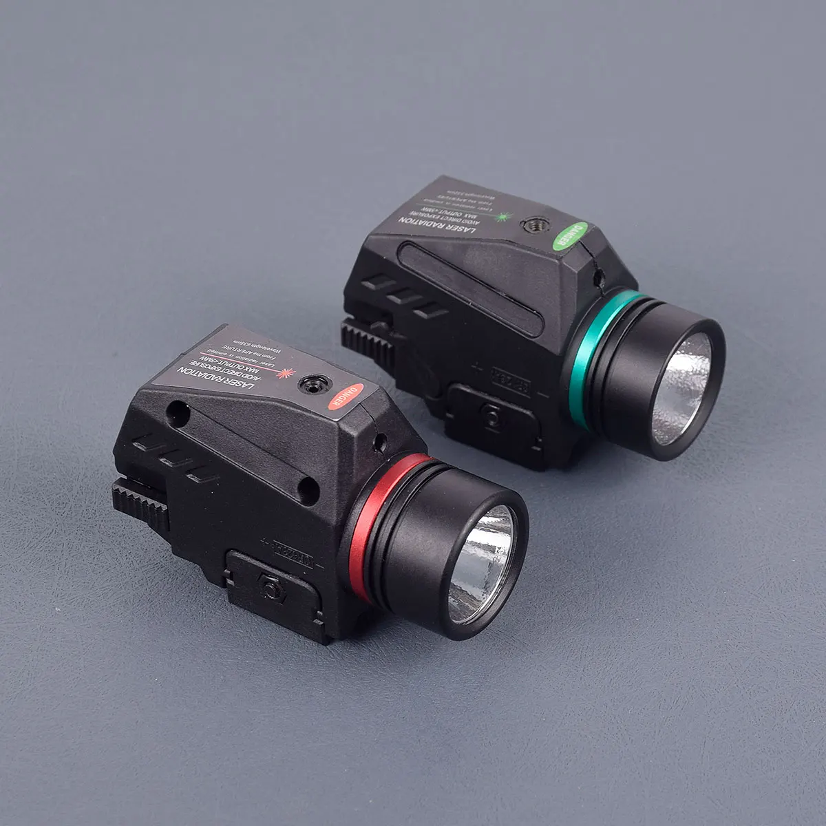 Combo pistola láser rojo y verde con linterna LED recargable para AR15 - imagen 4