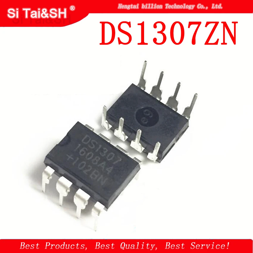 10PCS DS1307ZN DS1307Z SOP8/DIP8  DS1307 SOP/DIP SMD new original Clock Timing - Real Time Clock IC