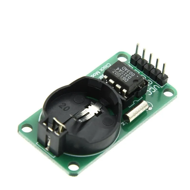 DS1302 Echtzeit-Uhrmodul mit CR2032-Batterie, 32,768 kHz RTC-Platine für 51 AVR ARM MCU DIY-Projekte – Detail 2