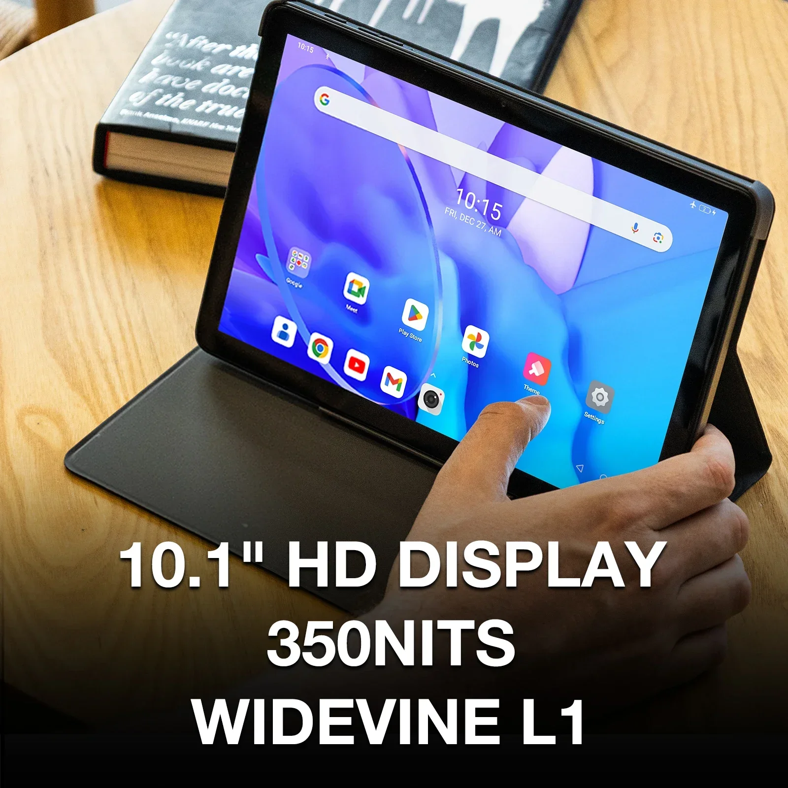 World Premiere AGM Pad T3 Tablet 10.1'' FHD Display Octa Core Dual 4G LET GPS Widevine L1 8GB+64GB 6000mAh Battery Android 14