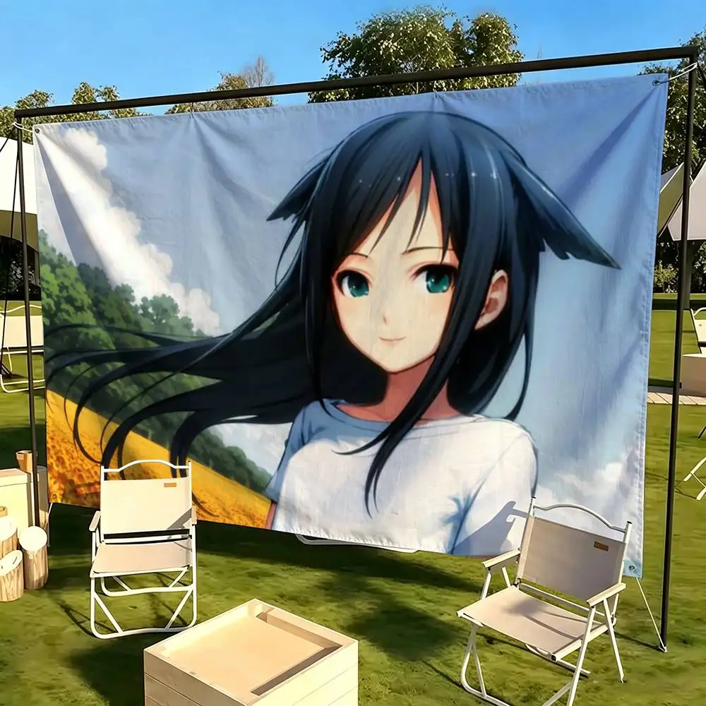 Game The Song of S-Saya-S no Uta  Flag Suitable For Party Club Outdoor Interior Wall Decoration Banner Fans Gift