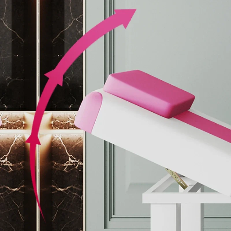 Professionele Massage Brancard Tafelbed Roze Metallic Cosmetisch Studiobed Camilla De Masaje Schoonheidsspecialiste Bed Esthetische Tafel