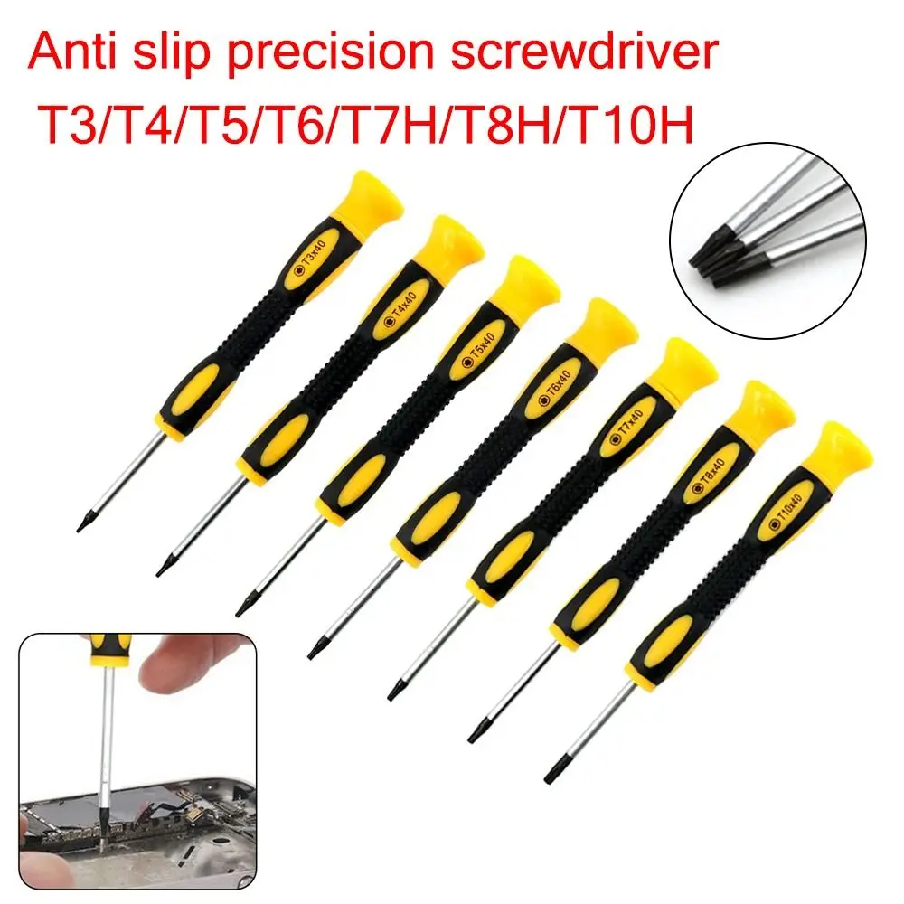 T3/T4/T5/T6/T7H/T8H/T10H Screwdriver With Hole Handle Disassembly Repair Tools for Xbox Removal Tool Home Improvement Tool