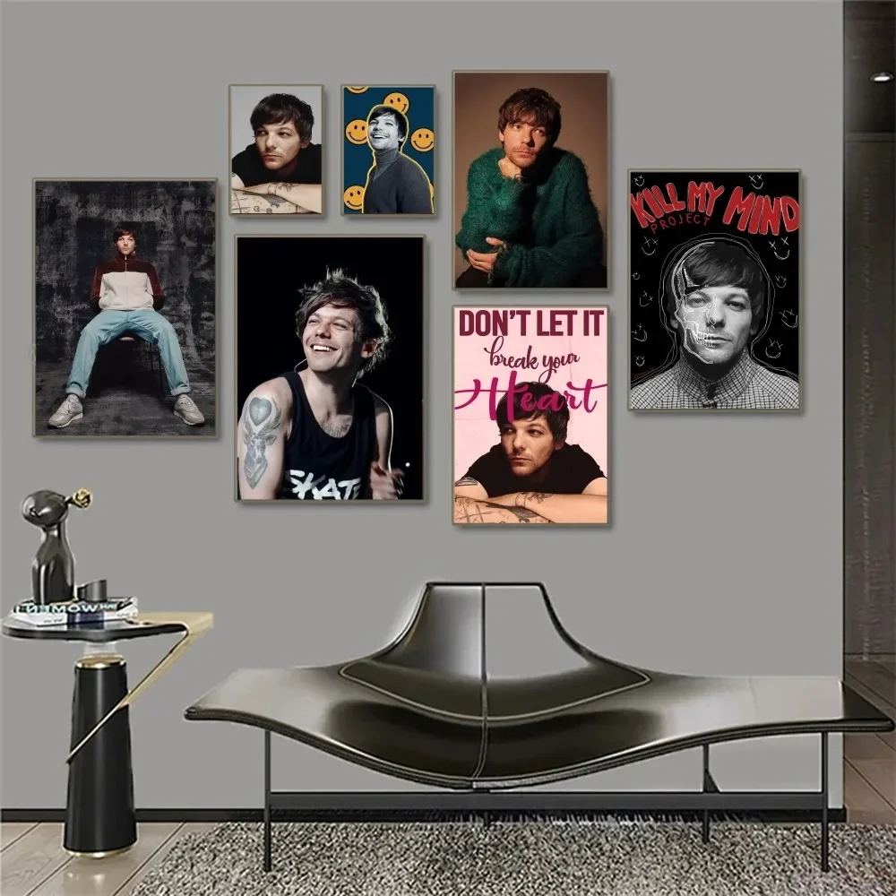 1pc L-Louis Hot Singer Tomlinsons  Poster Paper Print Home Bedroom Entrance Bar Cafe Art Painting Decoration