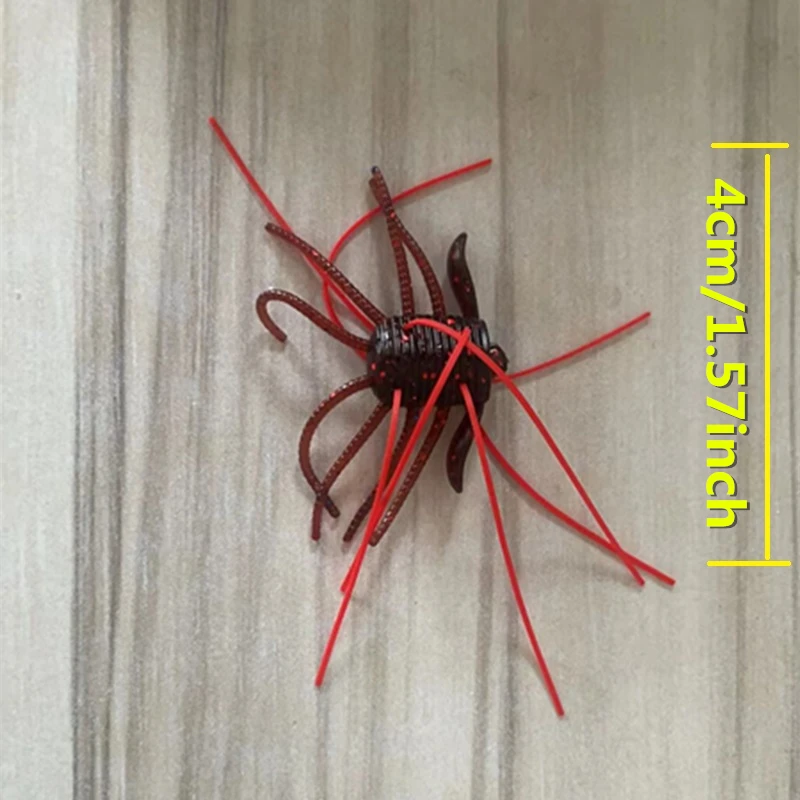 LURETV RAID SAME STYLE 5PCS 1WAY HYBRID ZBYFDKGY SOFT BAIT LURE BITE