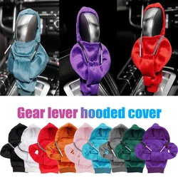 Gear Shift Mini Hoodie Cover Shift Cover Gear Handle Decoration Fits Manual Automatic Universal Car Shift Lever Interior Decor