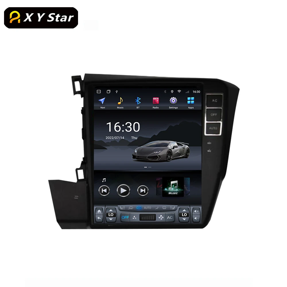 XYstar Vertical Touch Screen 10.4 Inch 8+256 Android Car Dvd Video Player Car Radio  2012