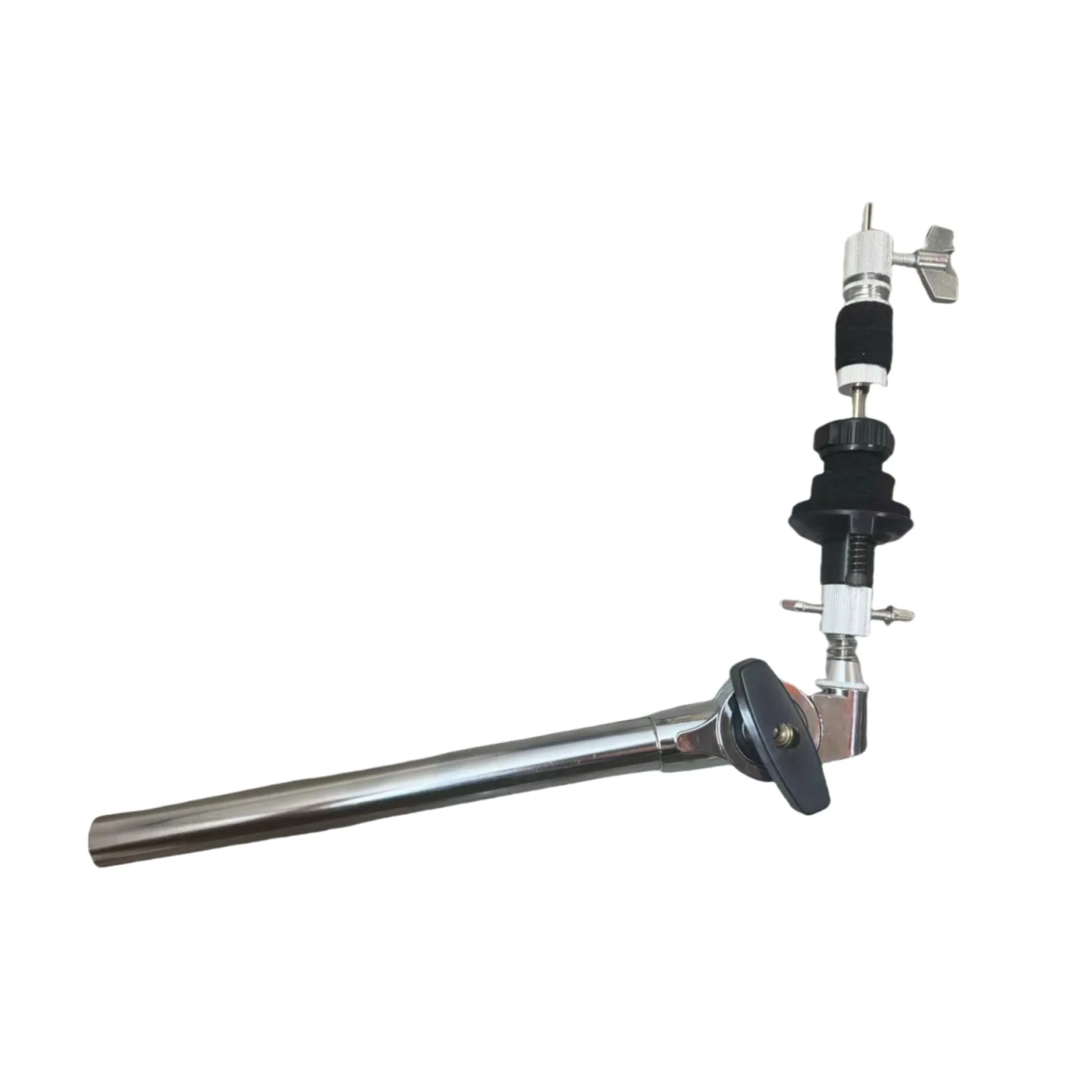 Adjustable Drum Holder Portable Cymbal Stand Drum Mount Holder for versatile Cymbal Compatibility Ergonomic Knob Adjustment