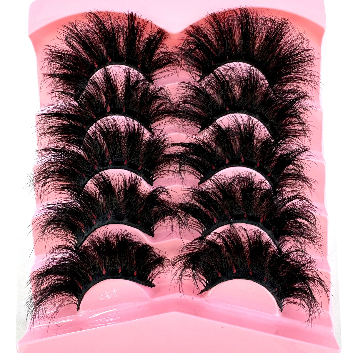 HBZGTLAD Fluffy Long Lashes 3D Faux Mink Lashes Natural False Eyelashes Dramatic Soft Volume Lashes Eyelash Extension Makeup