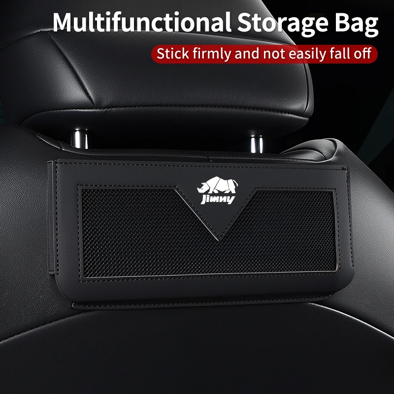 Car interior gadgets Leather Storage Pouch For Suzuki Jimny Alto Swift Grand Vitara Ignis DZire Baleno Spacia Xbee Swace Across