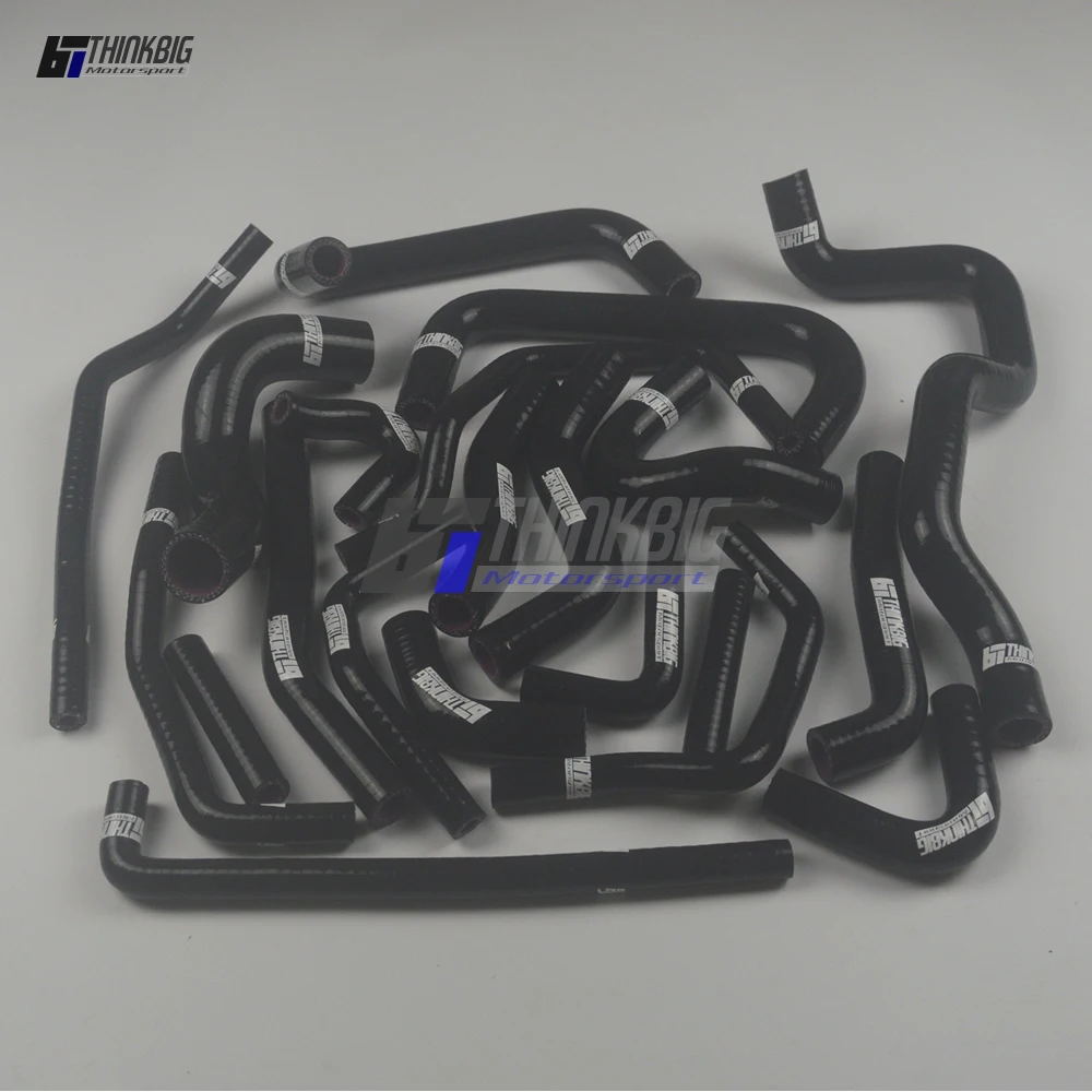 Silicone Radiator Hose Kit For 1989-1993 Toyota MR2 SW20 Rev1-2 2.0L Turbo 3S-GTE (21pcs)