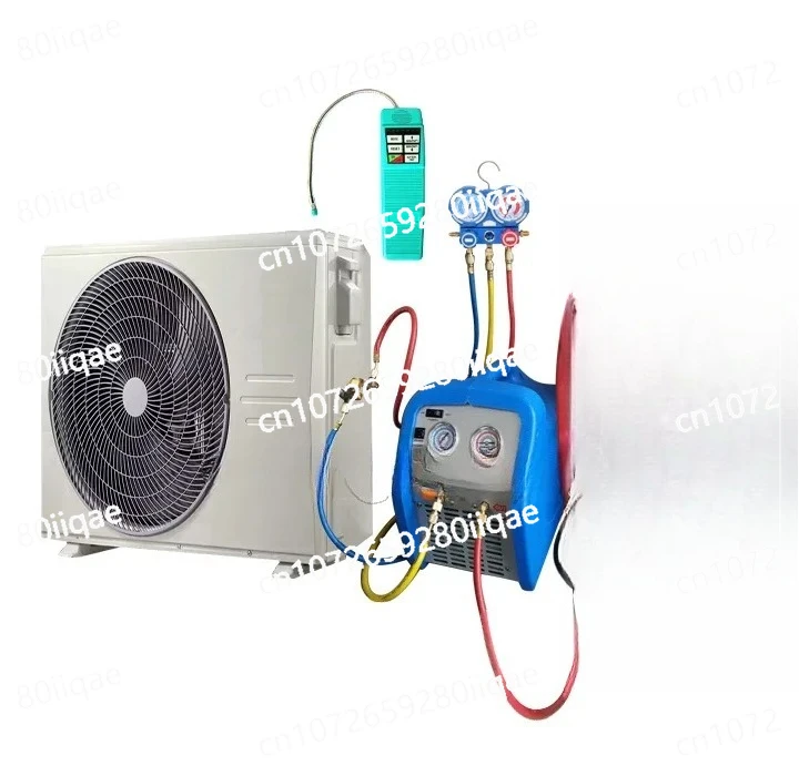 For R32 R1234YF R410A R134a  Recovery Machine 1 HP RR500 Car Air Conditioner High Quality