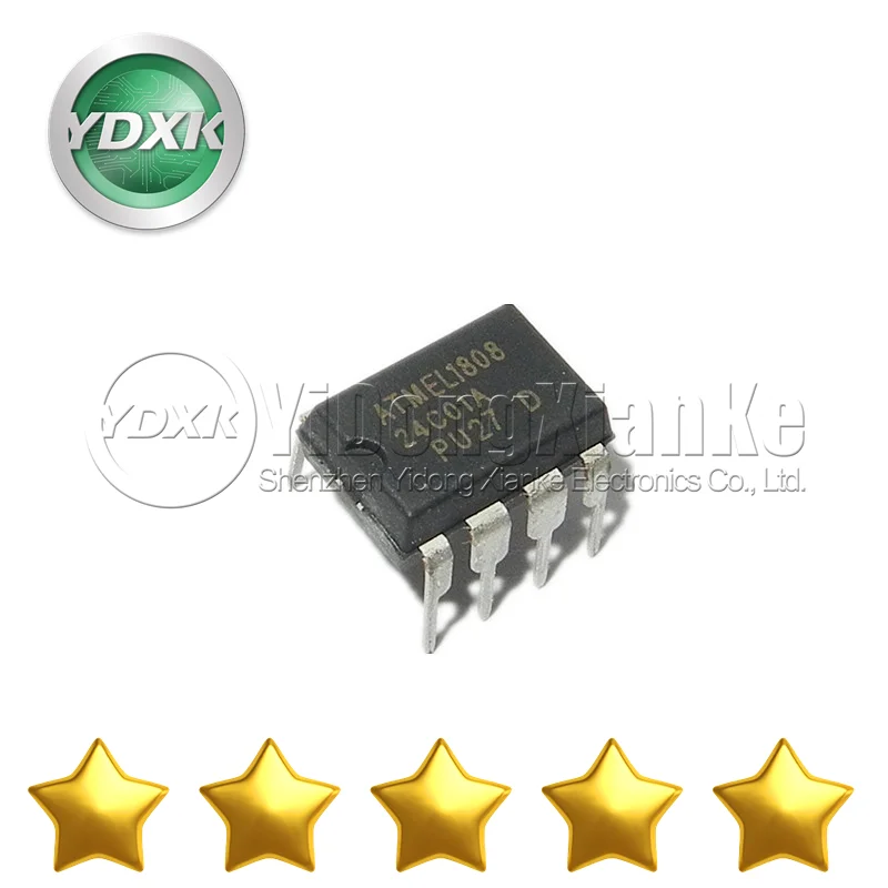 AT24C01 SOP8 AT24C02C-SSHM Electronic Components AT24C02N AT24C02N-10SC-2.5 AT24C02N-10SU-2.7 AT24C02S New Original AT24C04