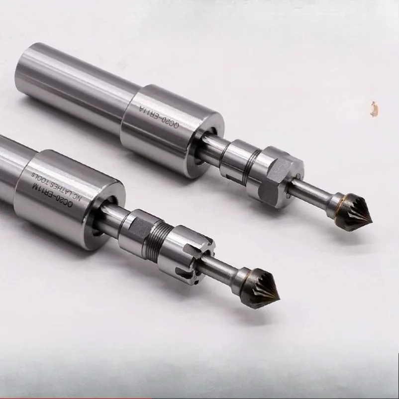 High Precision Flexible Floating Chamfering Telescopic Deburring Tool Holder for External Contour CNC Machining