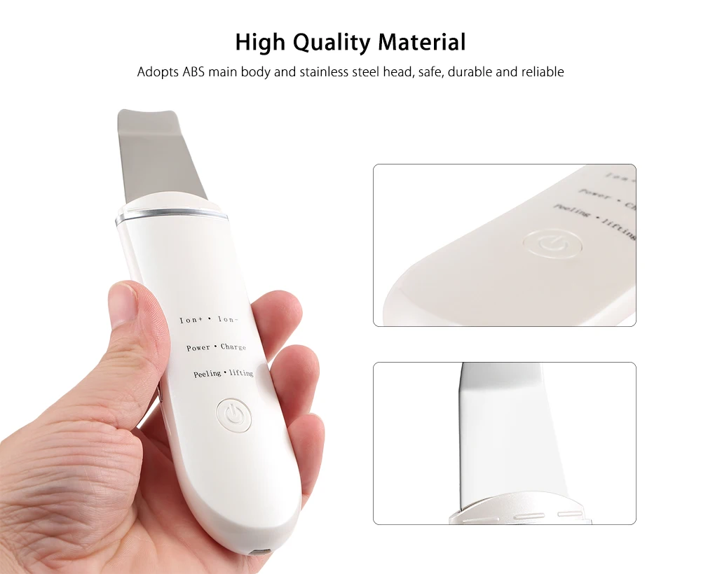 Best Selling  Rotating Ionic Facial Cleanser Exfoliating Tool Deep Pore Cleaning Beauty Device