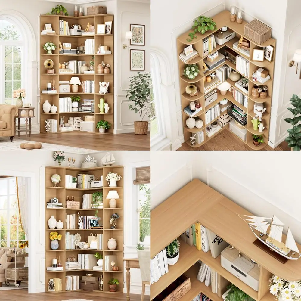 6-Shelf Tall Corner…