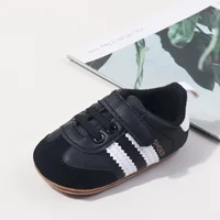 2025 Hot Selling Spring And Autumn Baby Unisex First Walking Indoor Outdoor Toddler Shoes For 0-18M High Quality PU Leather 2