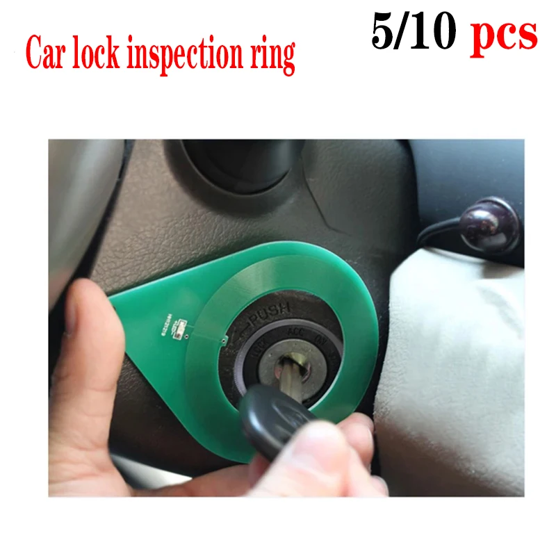 Car Universal Portable ECU Test Coil Tool Card Auto Lock Inspection Ring for Key Check Car Lock Tools Kits Auto Lock Inspection