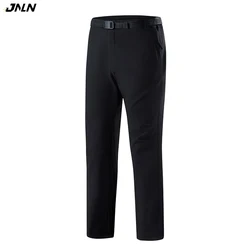 JNLN pantalones de senderismo para hombre, pantalones de trabajo de secado rápido para exteriores, Camping, escalada, Trekking, montañismo, impermeables, elásticos