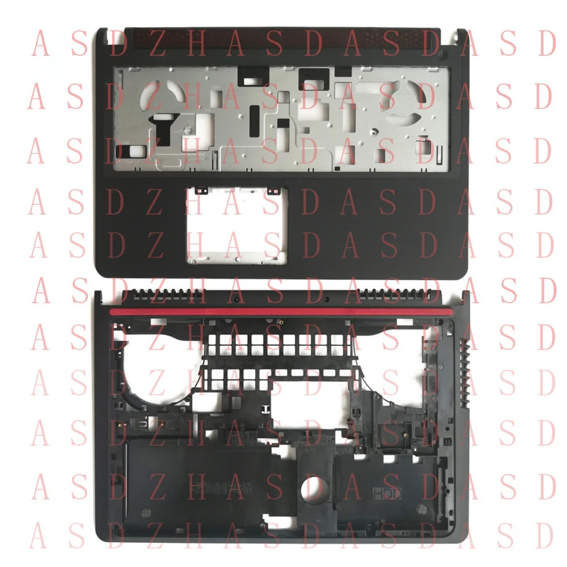 

Верхняя часть корпуса (палмрест) + нижняя крышка 0VF544 для Dell Inspiron 15 5577 7000 7557 7559