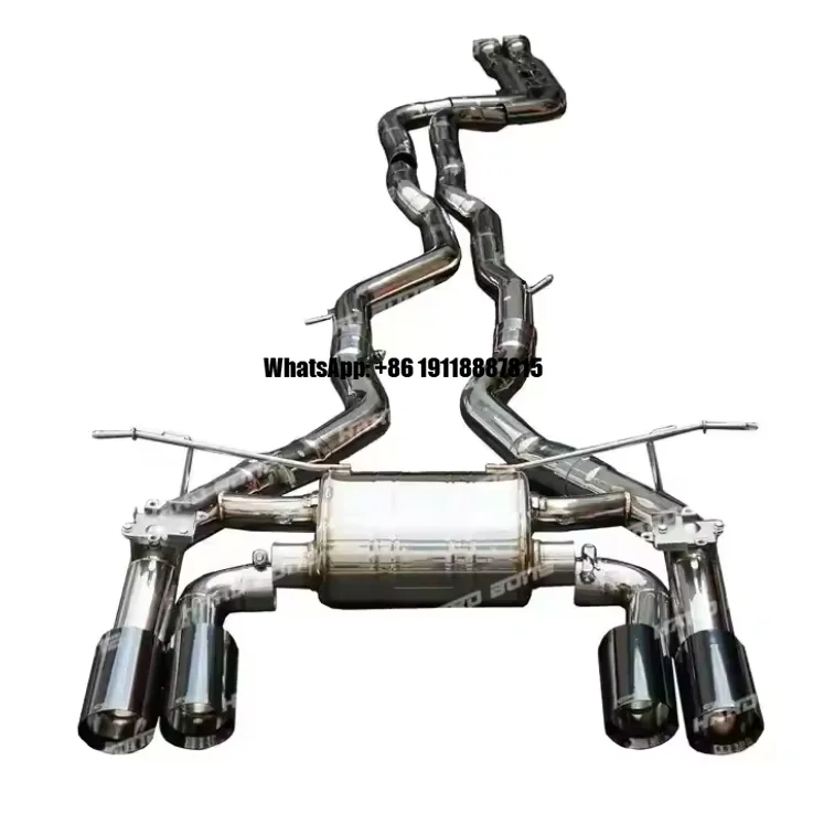 

Высококачественная выхлопная система Catback из нержавеющей стали для BMW M3 F80 и M4 F82 по заводской цене. Премиальная выхлопная труба.