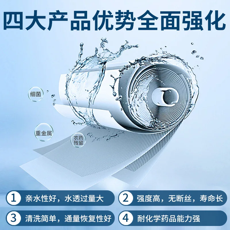 Hollow fiber ultrafiltration membrane industrial vehicle urea purification cylindrical module water treatment filter element