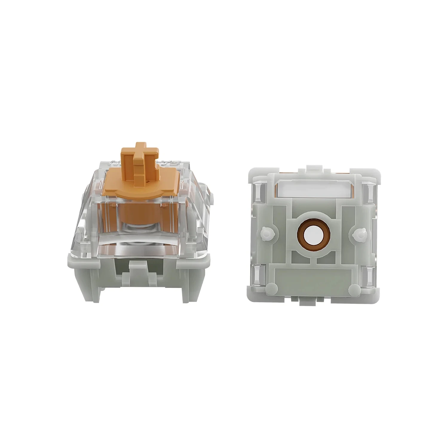 GATERON KS-20U Magnetic Switch Orange Hall Sensor SMD RGB Linear DIY Customized Keyboard Free Setting Pre Travel