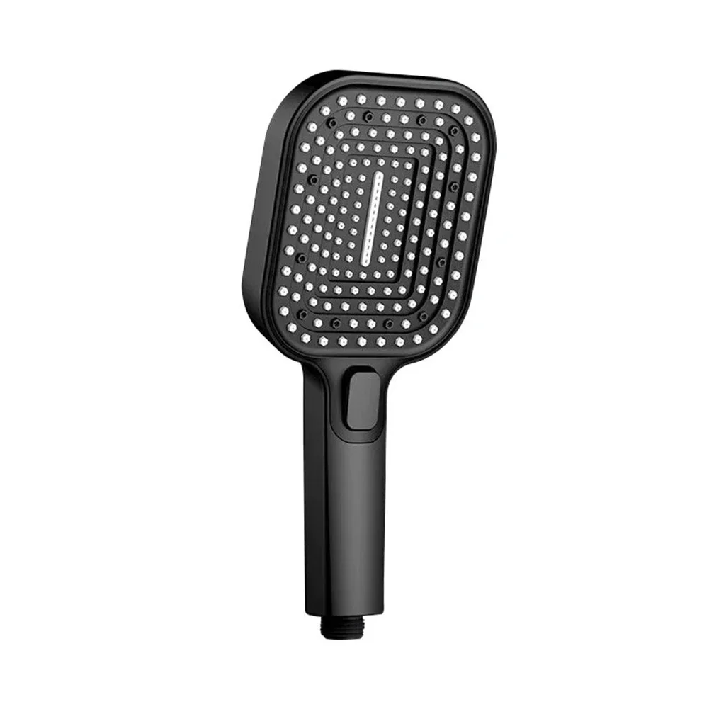 

Легкое обслуживание Ручная насадка для душа с матовой отделкой Мощный поток воды Быстрая установка Силиконовые струйные насадки