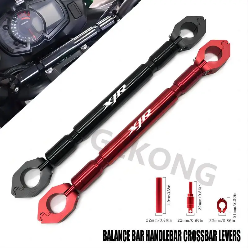 Phone Holder Parts Motorcycle Accessories Balance Bar Handlebar Crossbar Levers For XJR1300 XJR400 XJR1200 XJR 400 1200