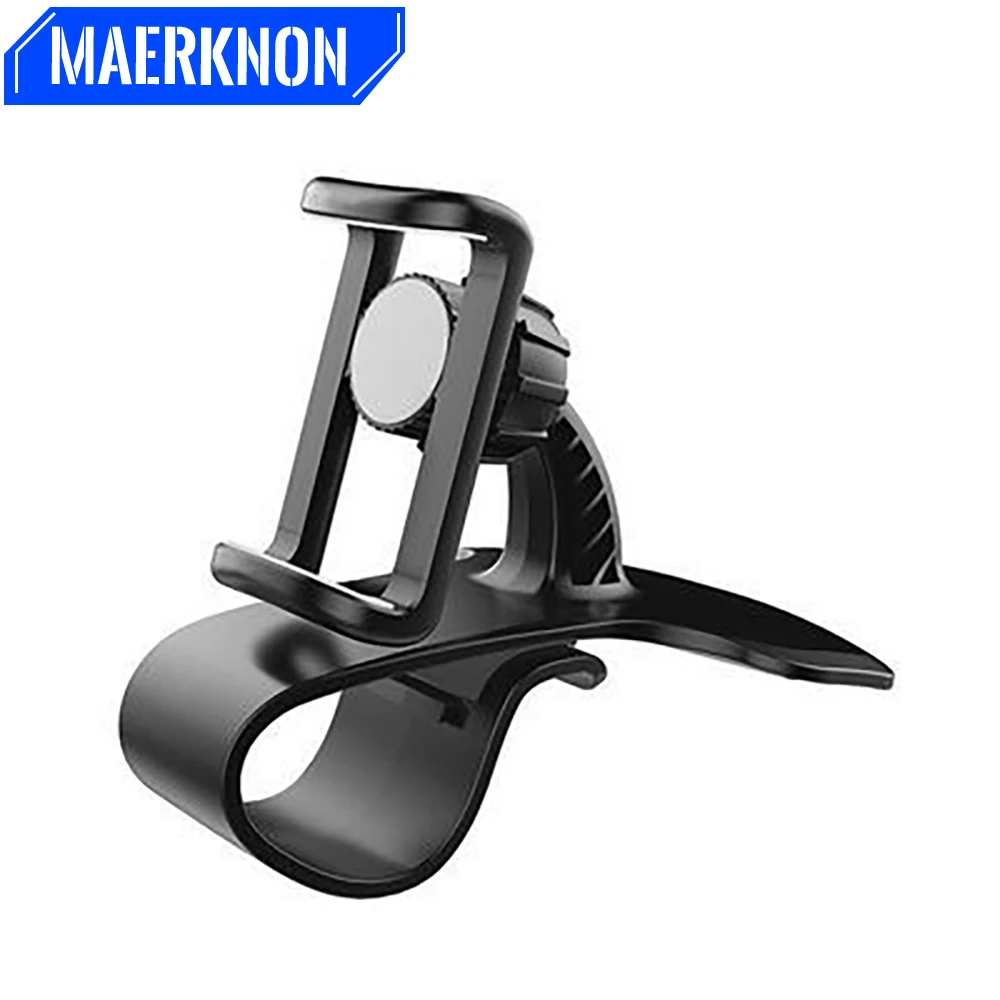 Universal Mobile Car Phone Holder Clip Mount CellPhone Stand In Car GPS Support Bracket for iPhone Samsung Portable Car Holder