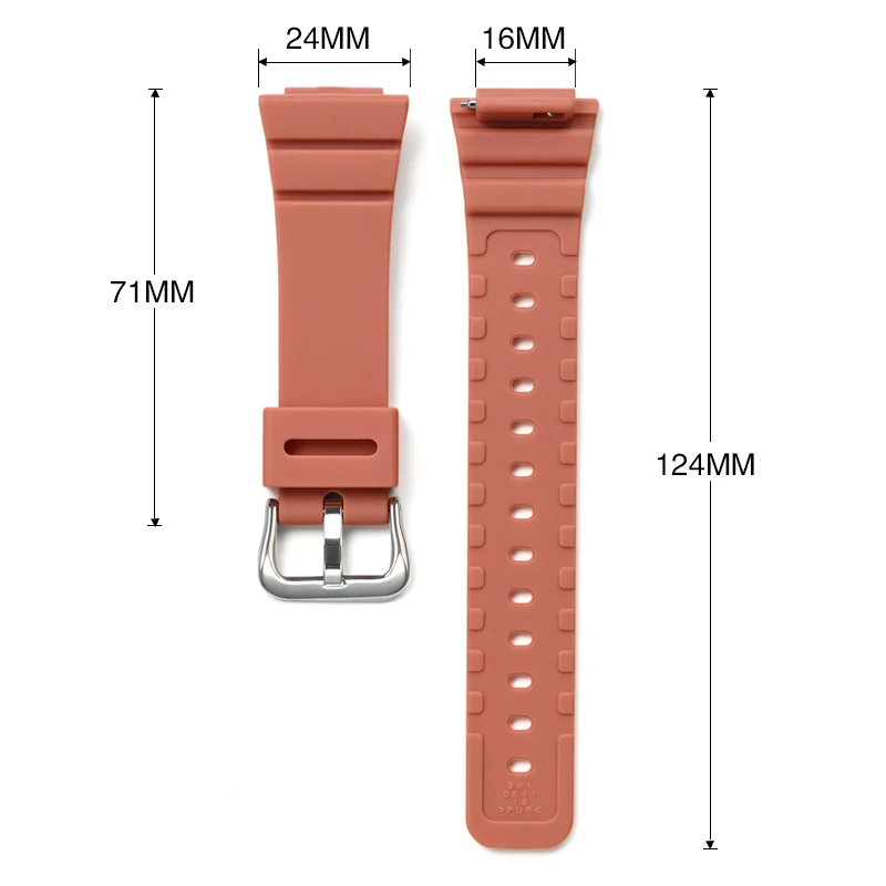 16 مللي متر الراتنج بولي TPU الإفراج السريع الفرقة ل كاسيو GMA S2100 G-Shock نمط استبدال حزام دائم مريح مقاوم للماء