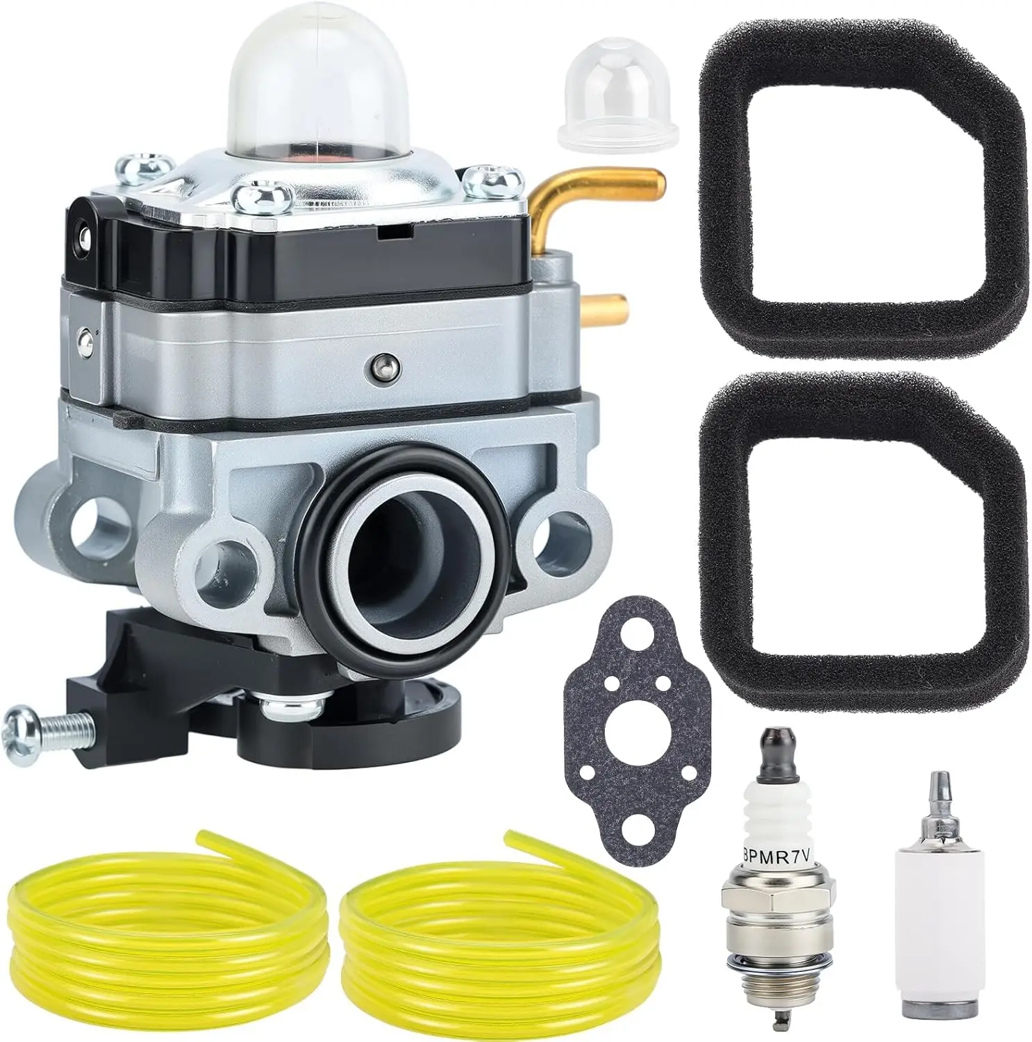 パナリ-ry252cs-キャブレター-リョービ-25cc-ry253ss-ry251ph-ry254bc-クラフトマン交換用-307160001-316299372-316773800