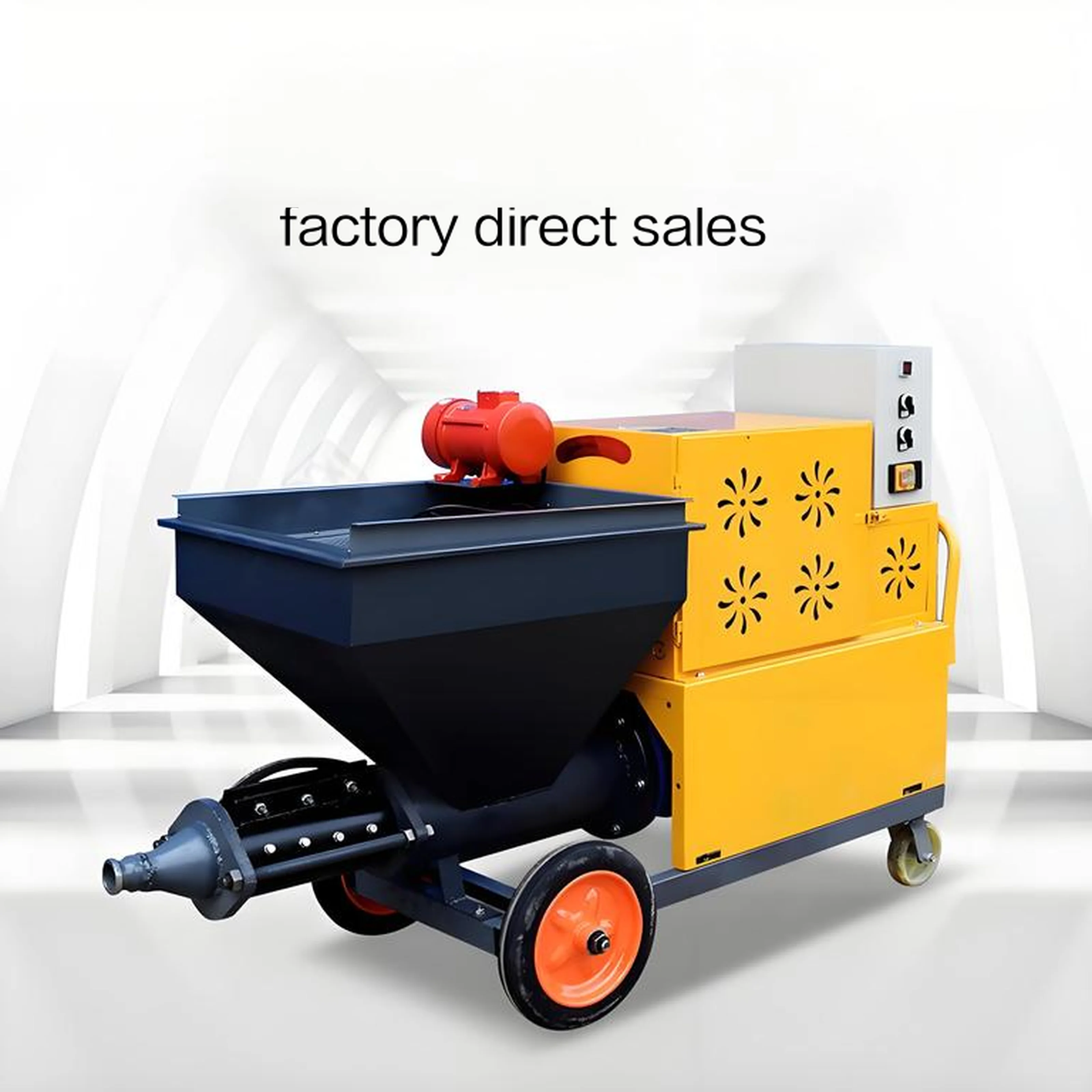 Multifunctional Cement Mortar Spraying Machine Electric Diesel Mini Stucco Pump Cement Sand Mortar Spraying Machine