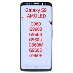 SUPER AMOLED Display For SAMSUNG Galaxy S9 LCD G960 G960F SM-G960F/DS G960U Display With Touch Glass Screen Digitizer Assembly