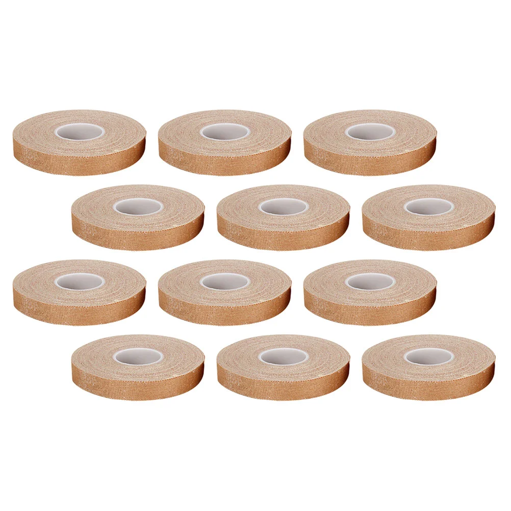 

12 Pcs Guzheng Tape Invisible Refills Dispenser Finger Tapes Pipa Supplies Adhesive for Guhzeng Protective