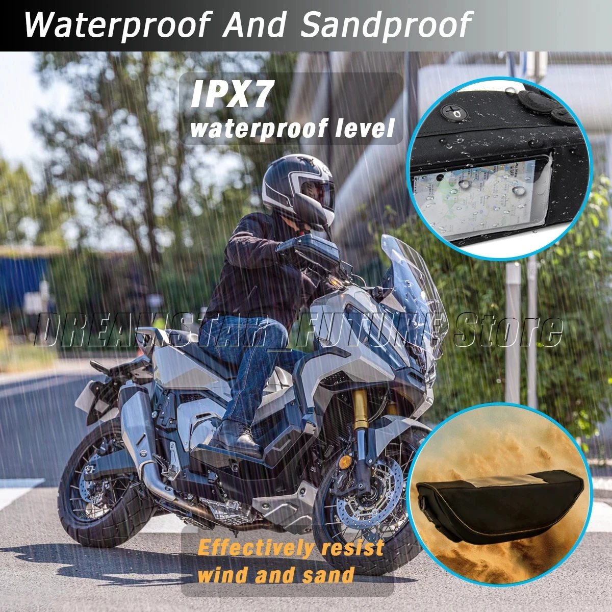 FOR HONDA X-ADV750 XADV150 X-ADV 125 350 750 150 2014-2023 Waterproof motorcycle handlebar travel navigation bag