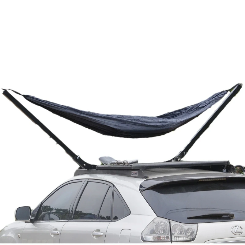 

Outdoor self-driving roof hammock bracket, roof hammock, leisure hammock