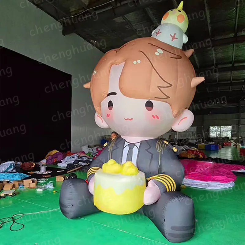 

Inflatable dolls with blowers, outdoor large-scale event promotional and decorative props