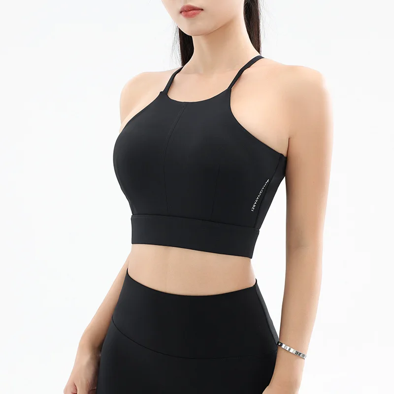 

Women Push Up Seamless Sport Top Fitness Active Wear With Buckle For Yoga Gym Brassiere Sportswear