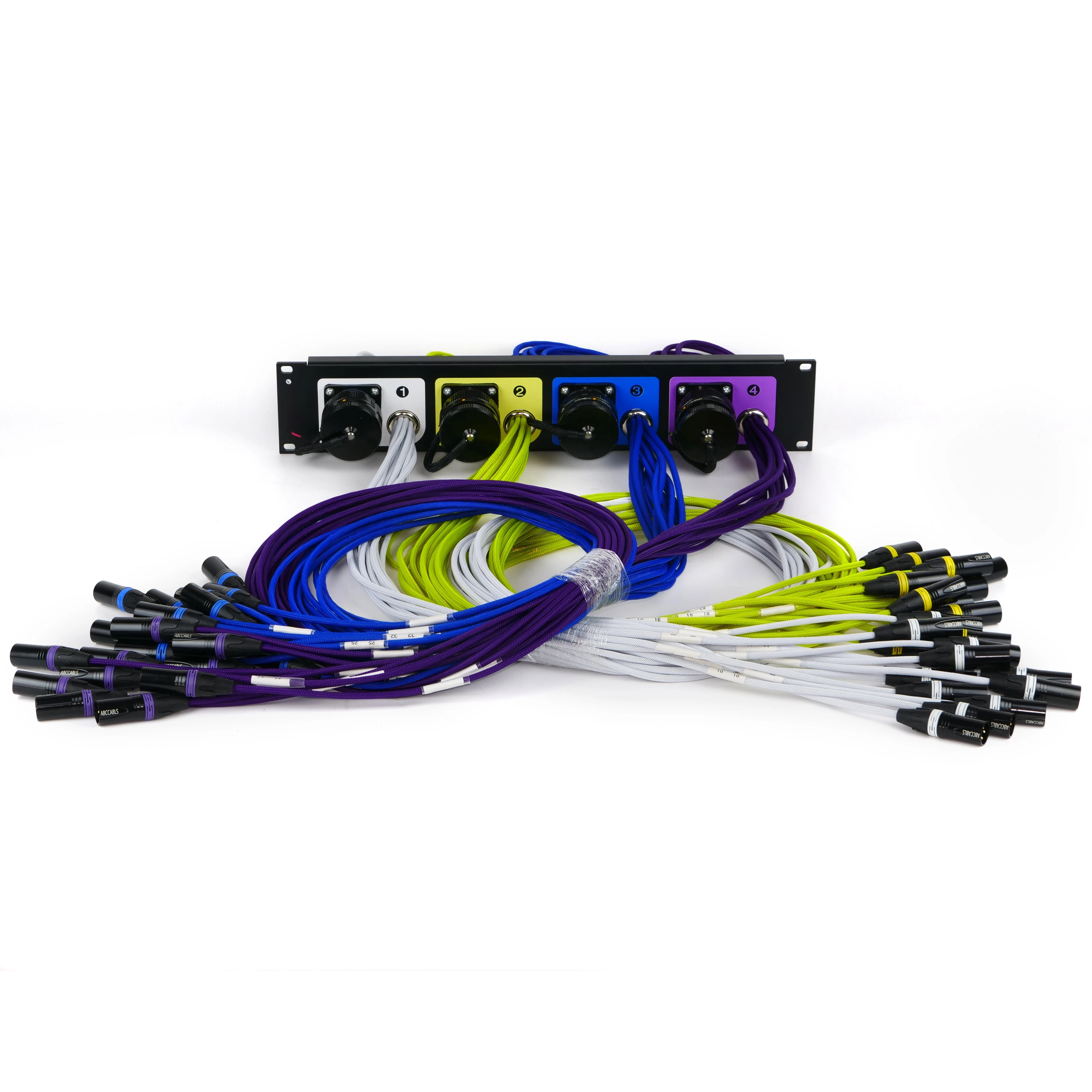 

Аудиоразделитель 4*12 каналов микрофон динамик аудио 37P 54P 85P 3-полосная двусторонняя панель ISOD разделенная коробка