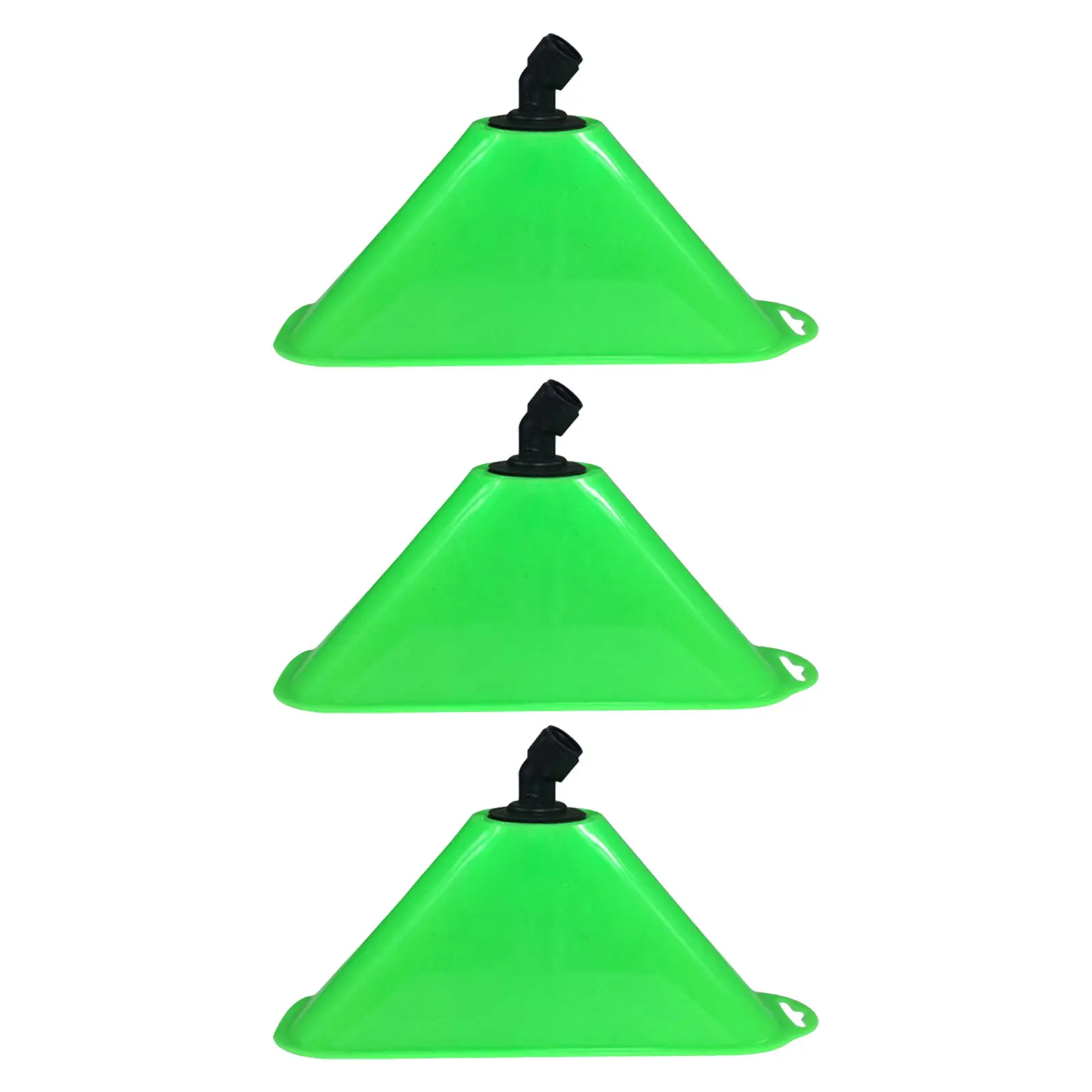 

3 Pcs Fan-type Sprayer Shield Garden Sprinkler Accessories Water Nozzle Gardening Wand