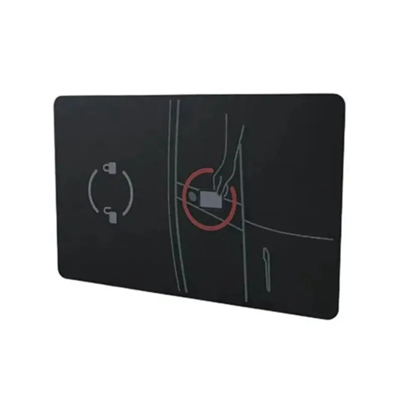 M50K-For Tesla Model 3/Y 1131087-00-F Induction Smart Car Key Card Direct Programing 2 Pcs Use